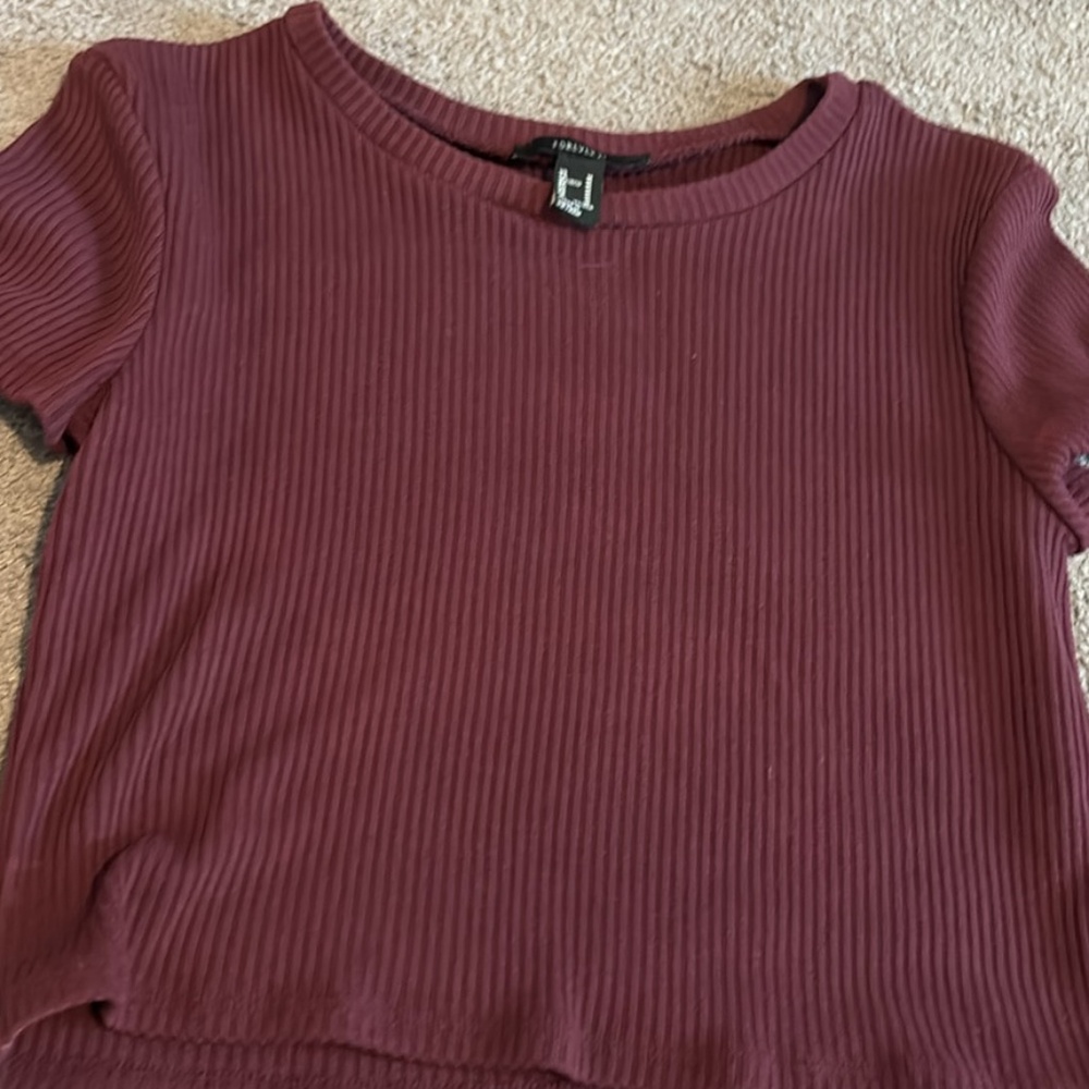 ribbed tshirt